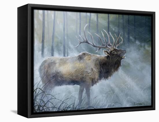 Elk Journey III-B. Lynnsy-Framed Stretched Canvas