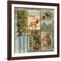 Elk Lodge-Paul Brent-Framed Art Print