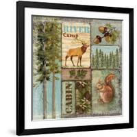 Elk Lodge-Paul Brent-Framed Art Print