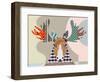 Elk Moose-Adefioye Lanre-Framed Giclee Print