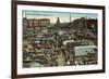 Elk Street Market, Buffalo-null-Framed Art Print