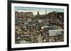 Elk Street Market, Buffalo-null-Framed Art Print