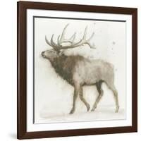 Elk v.2-James Wiens-Framed Art Print