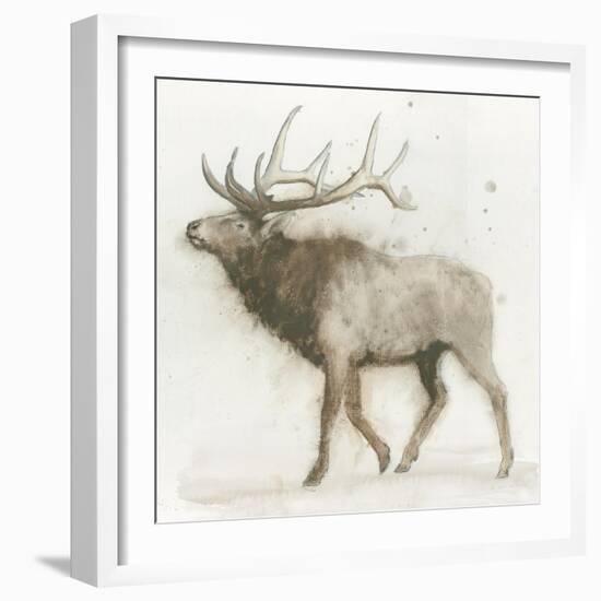 Elk v.2-James Wiens-Framed Art Print