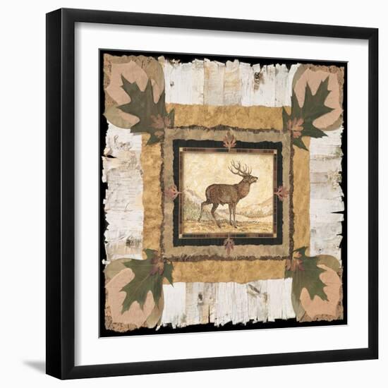 Elk-Pamela Gladding-Framed Art Print