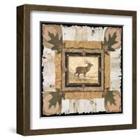 Elk-Pamela Gladding-Framed Art Print