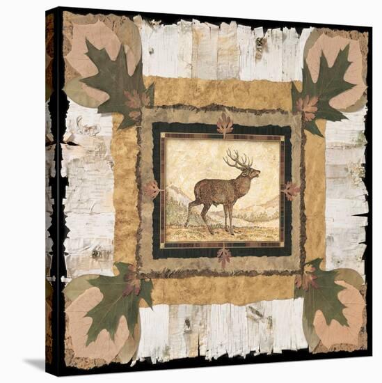 Elk-Pamela Gladding-Stretched Canvas