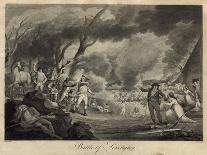 Battle of Lexington-Elkanah Tisdale-Stretched Canvas