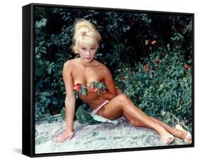 Elke Sommer-null-Framed Stretched Canvas