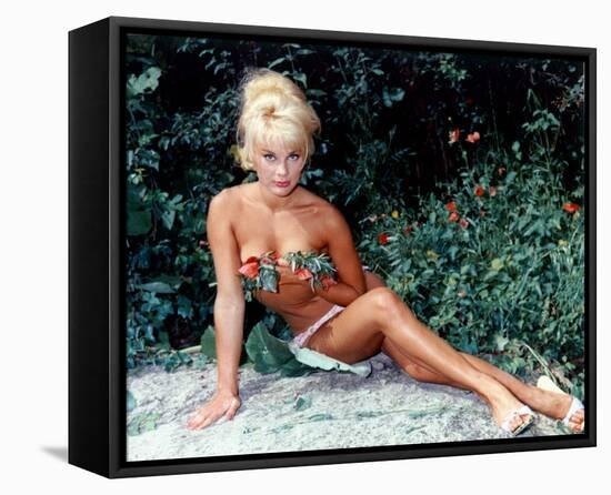 Elke Sommer-null-Framed Stretched Canvas