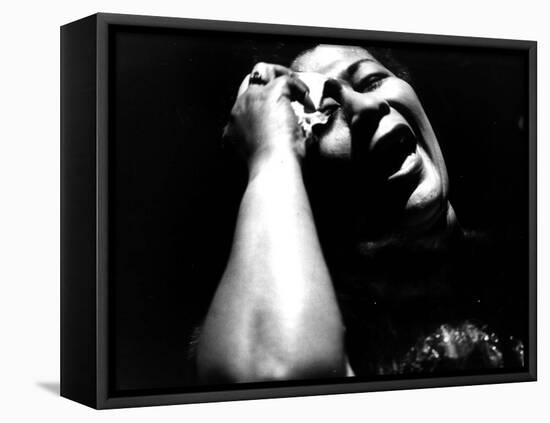 Ella Fitzgerald (1917-1996) American Jazz Singer C. 1960-null-Framed Stretched Canvas