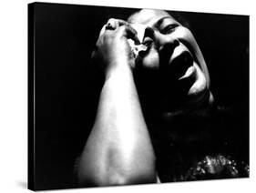 Ella Fitzgerald (1917-1996) American Jazz Singer C. 1960-null-Stretched Canvas