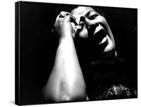 Ella Fitzgerald (1917-1996) American Jazz Singer C. 1960-null-Framed Stretched Canvas