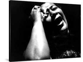 Ella Fitzgerald (1917-1996) American Jazz Singer C. 1960-null-Stretched Canvas