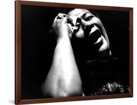 Ella Fitzgerald (1917-1996) American Jazz Singer C. 1960-null-Framed Photo