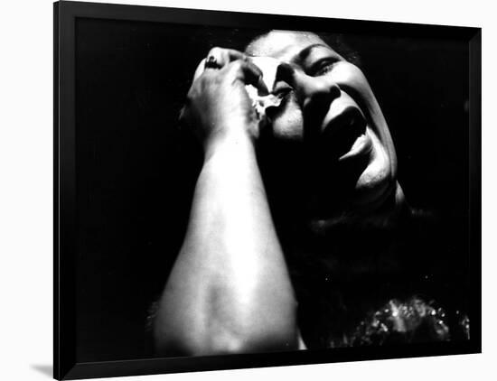 Ella Fitzgerald (1917-1996) American Jazz Singer C. 1960-null-Framed Photo