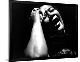 Ella Fitzgerald (1917-1996) American Jazz Singer C. 1960-null-Framed Photo