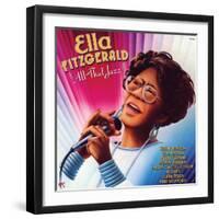 Ella Fitzgerald - All That Jazz-null-Framed Art Print
