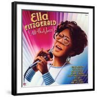 Ella Fitzgerald - All That Jazz-null-Framed Art Print