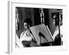 Ella Fitzgerald, American Jazz Singer with Louis Armstrong, Jazz Trumpet Player-null-Framed Photo