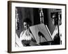 Ella Fitzgerald, American Jazz Singer with Louis Armstrong, Jazz Trumpet Player-null-Framed Photo