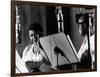 Ella Fitzgerald, American Jazz Singer with Louis Armstrong, Jazz Trumpet Player-null-Framed Photo