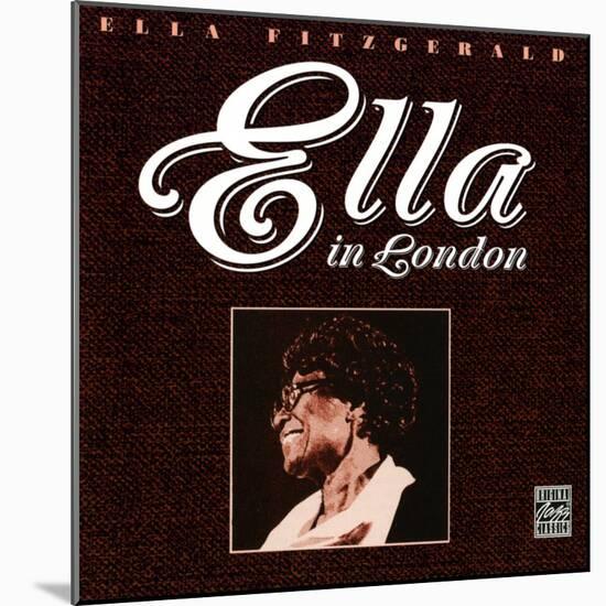 Ella Fitzgerald - Ella in London-null-Mounted Art Print