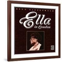 Ella Fitzgerald - Ella in London-null-Framed Art Print