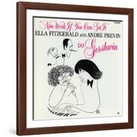 Ella Fitzgerald - Nice Work If You Can Get It-null-Framed Art Print