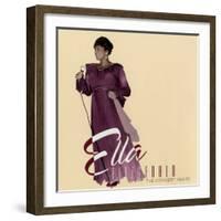 Ella Fitzgerald - The Concert Years-null-Framed Art Print