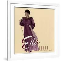 Ella Fitzgerald - The Concert Years-null-Framed Art Print