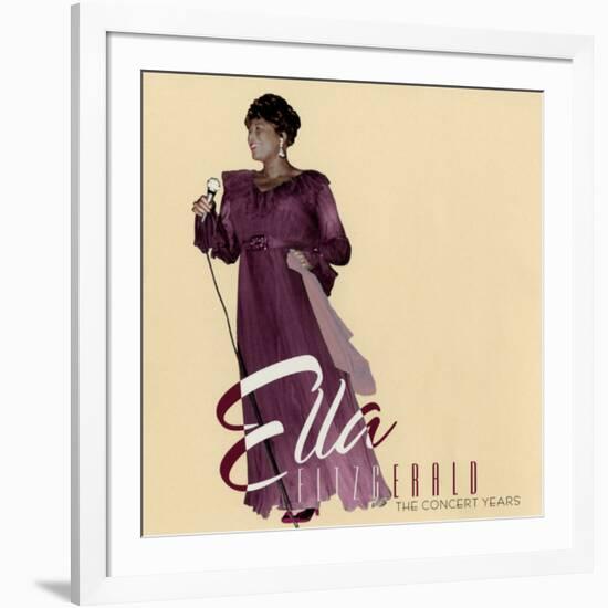 Ella Fitzgerald - The Concert Years-null-Framed Art Print