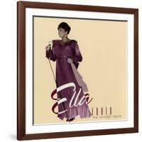 Ella Fitzgerald - The Concert Years-null-Framed Art Print