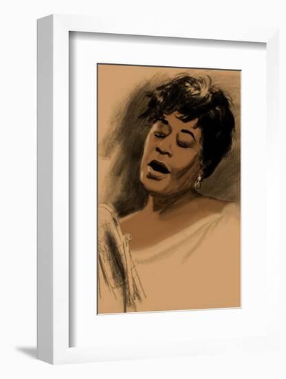 Ella Fitzgerald-Clifford Faust-Framed Giclee Print