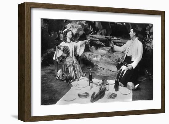 Ellaline Terriss and Seymour Hicks in the Gay Gordons, C1907-null-Framed Giclee Print