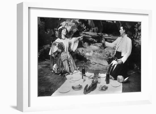 Ellaline Terriss and Seymour Hicks in the Gay Gordons, C1907-null-Framed Giclee Print