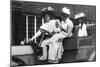 Ellaline Terriss, British Actress, with Her Daughter and Baby, C1906-null-Mounted Giclee Print