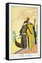 Elle Et Lui, 1921 (Pochoir Print)-Georges Barbier-Framed Stretched Canvas
