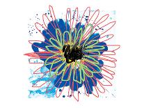 Sunny Splash Flower-Elle Stewart-Art Print