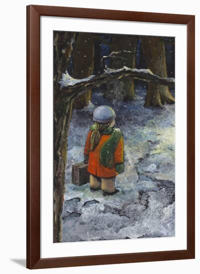 Ellen and her Suitcase-Jamin Still-Framed Giclee Print