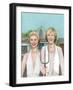 Ellen and Portia, 2008 (Acrylic on Illustration Board)-Anita Kunz-Framed Giclee Print