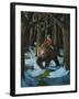 Ellen and the Bear-Jamin Still-Framed Giclee Print