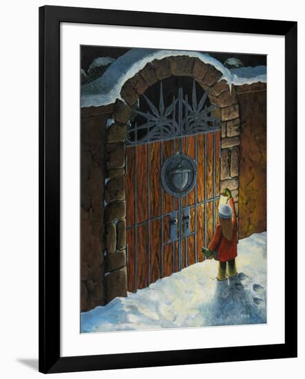 Ellen and the Key-Jamin Still-Framed Premium Giclee Print