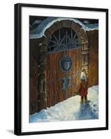 Ellen and the Key-Jamin Still-Framed Giclee Print