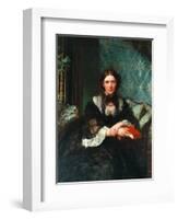 Ellen Fielden of Stansfield Hall-null-Framed Giclee Print