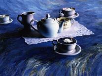 Tea Time with Gordy, 1998-Ellen Golla-Framed Giclee Print