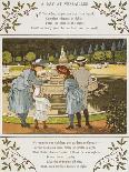 In the Tuilleries Gardens. Children Watching a Punch and Judy Puppet Show-Ellen Houghton-Laminated Giclee Print