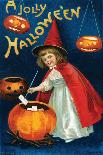 Jolly Hallowe'en-Ellen M. Clapnoddle-Art Print