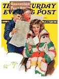 "Target Practice," Saturday Evening Post Cover, October 8, 1927-Ellen Pyle-Giclee Print