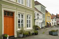 Colourful old houses in Nordness, Bergen, Scandanavia-Ellen Rooney-Photographic Print